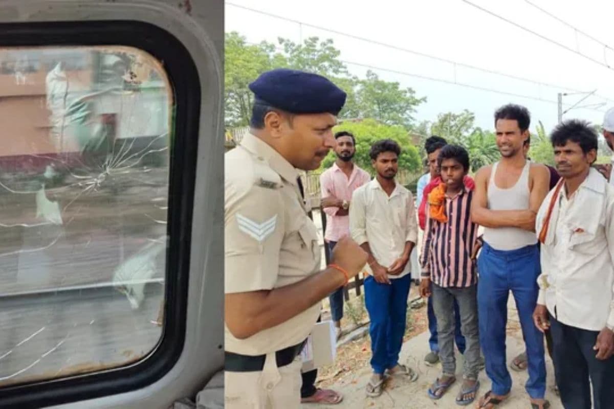 बिहार में वंदे भारत के बाद अब अवध एक्सप्रेस पर पथराव, कोच का शीशा टूटा, यात्रियों में मची अफरा-तफरी