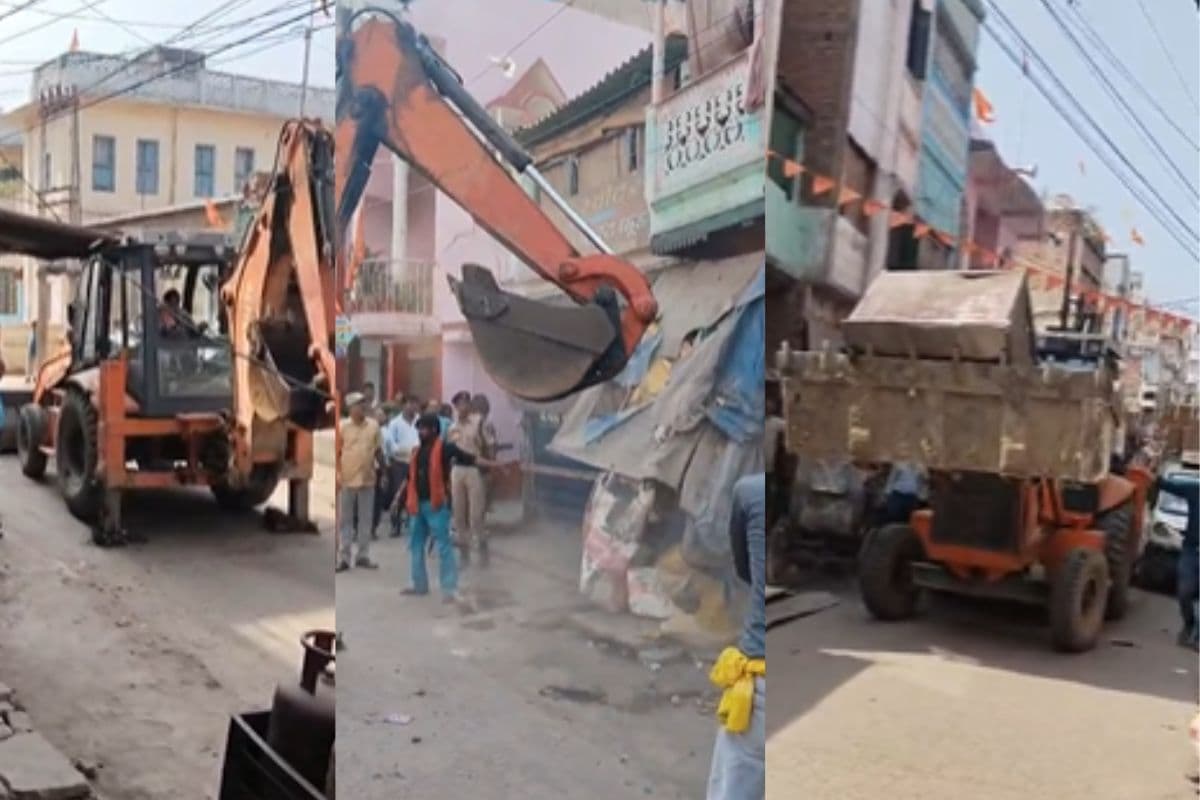 बिहार के छपरा में अतिक्रमणकारियों पर चला बुलडोजर, 200 से अधिक दुकानों पर प्रशासन की बड़ी कार्रवाई