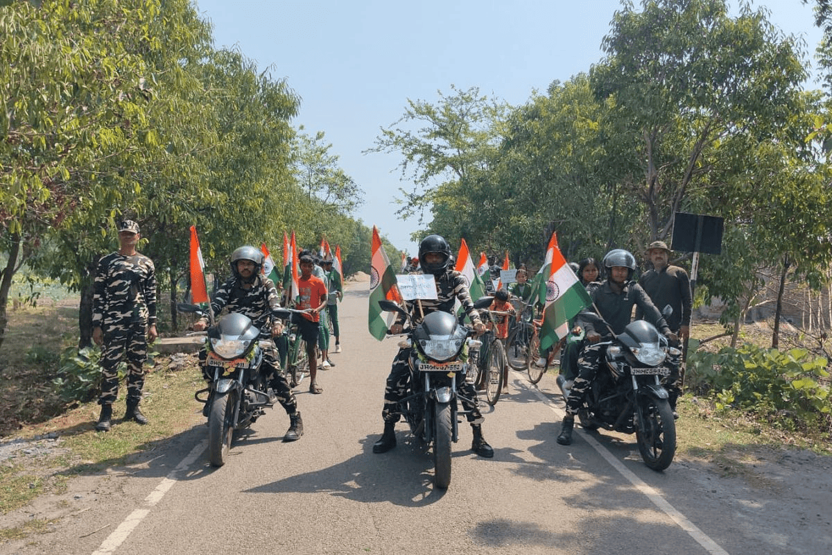 सरायकेला में ‘100 दिवसीय योग काउंटडाउन अभियान’ को लेकर एसएसबी ने निकाली बाइक और साइकिल रैली