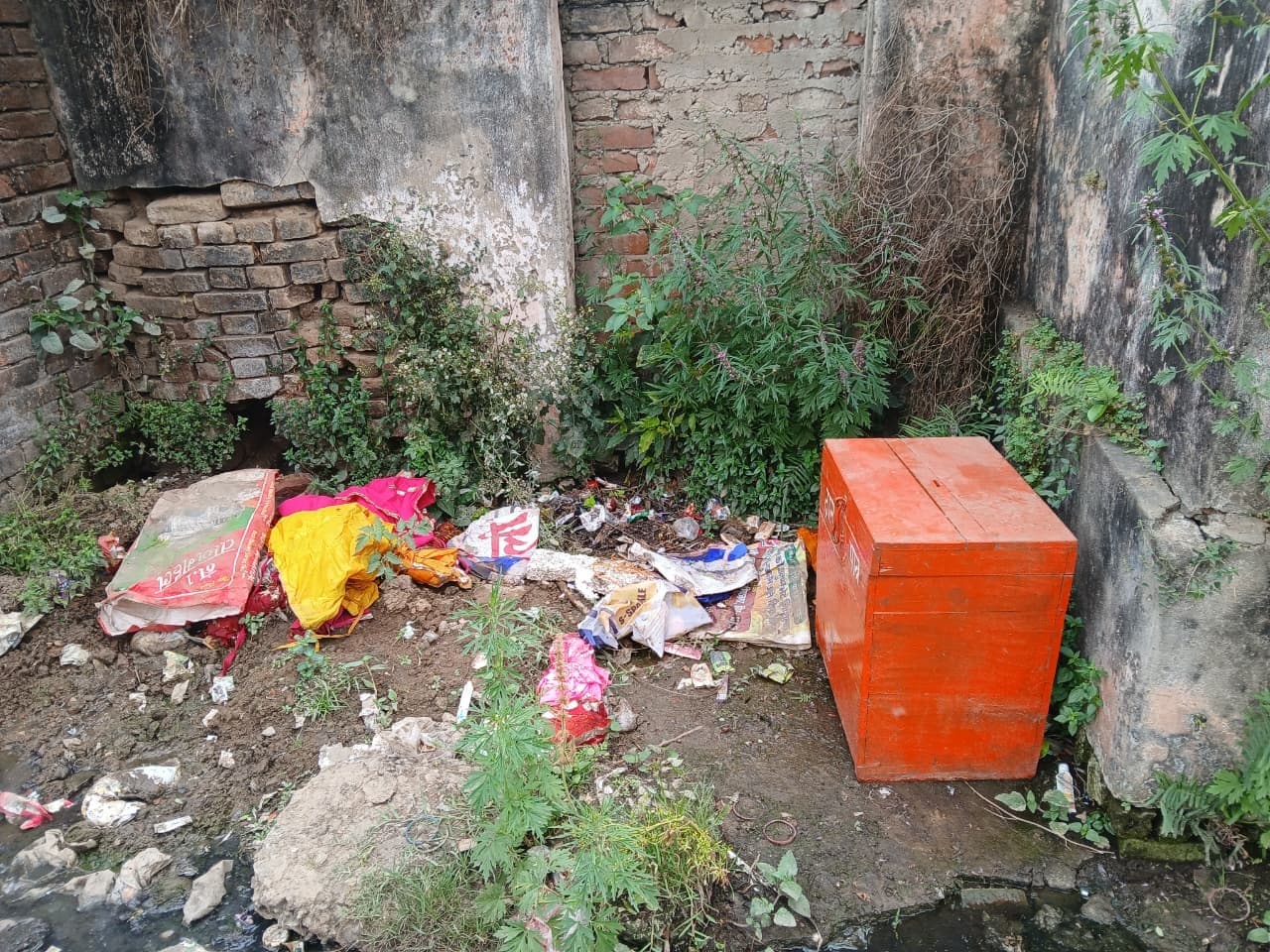हनुमान मंदिर से चोरी गयी दान पेटी बरामद, नकदी और बर्तन ले उड़े चोर
