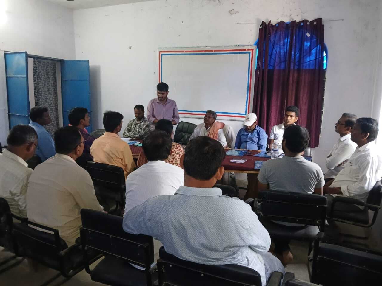 प्रखंड स्तरीय किसान सलाहकार समिति की बैठक, किसान ई-भवन में आयोजित