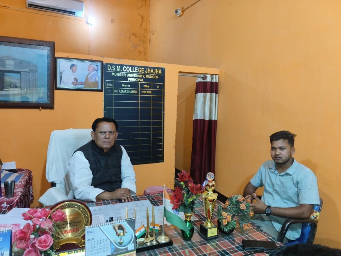 समस्याओं को लेकर एबीवीपी ने प्राचार्य से की मुलाकात