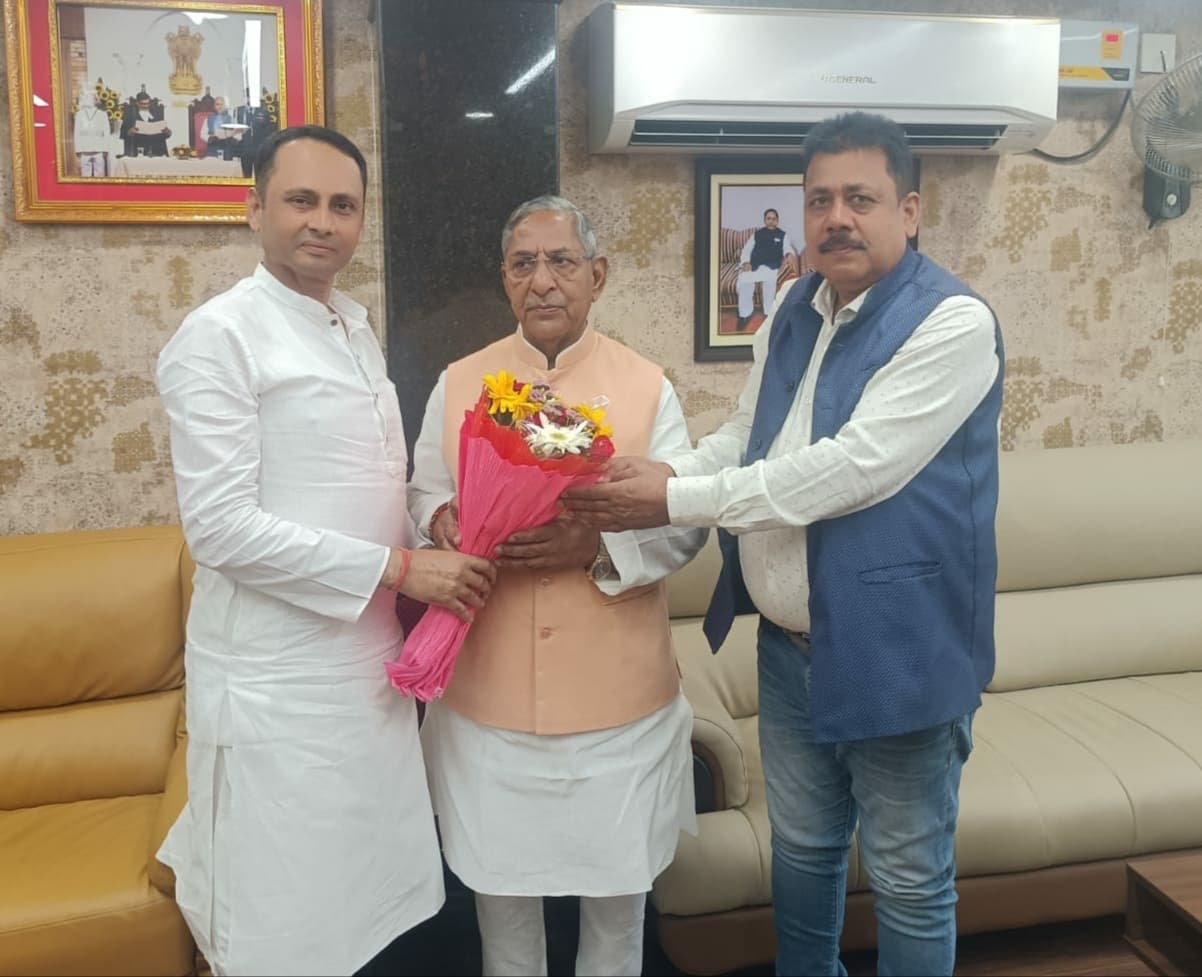 प्रधानाचार्य ने नागालैंड के राज्यपाल से की भेंट