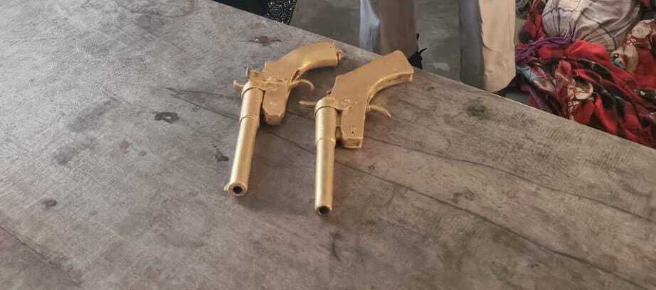 दो अवैध हथियार के साथ एक महिला गिरफ्तार