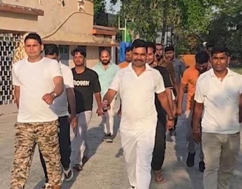 मैराथन दौड़ के जरिये आग से बचाव का संदेश