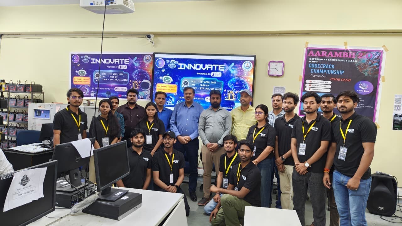 नवाचार व तकनीकी दक्षता में जमुई की ''टीम ड्यूल कोर'' बनी विजेता