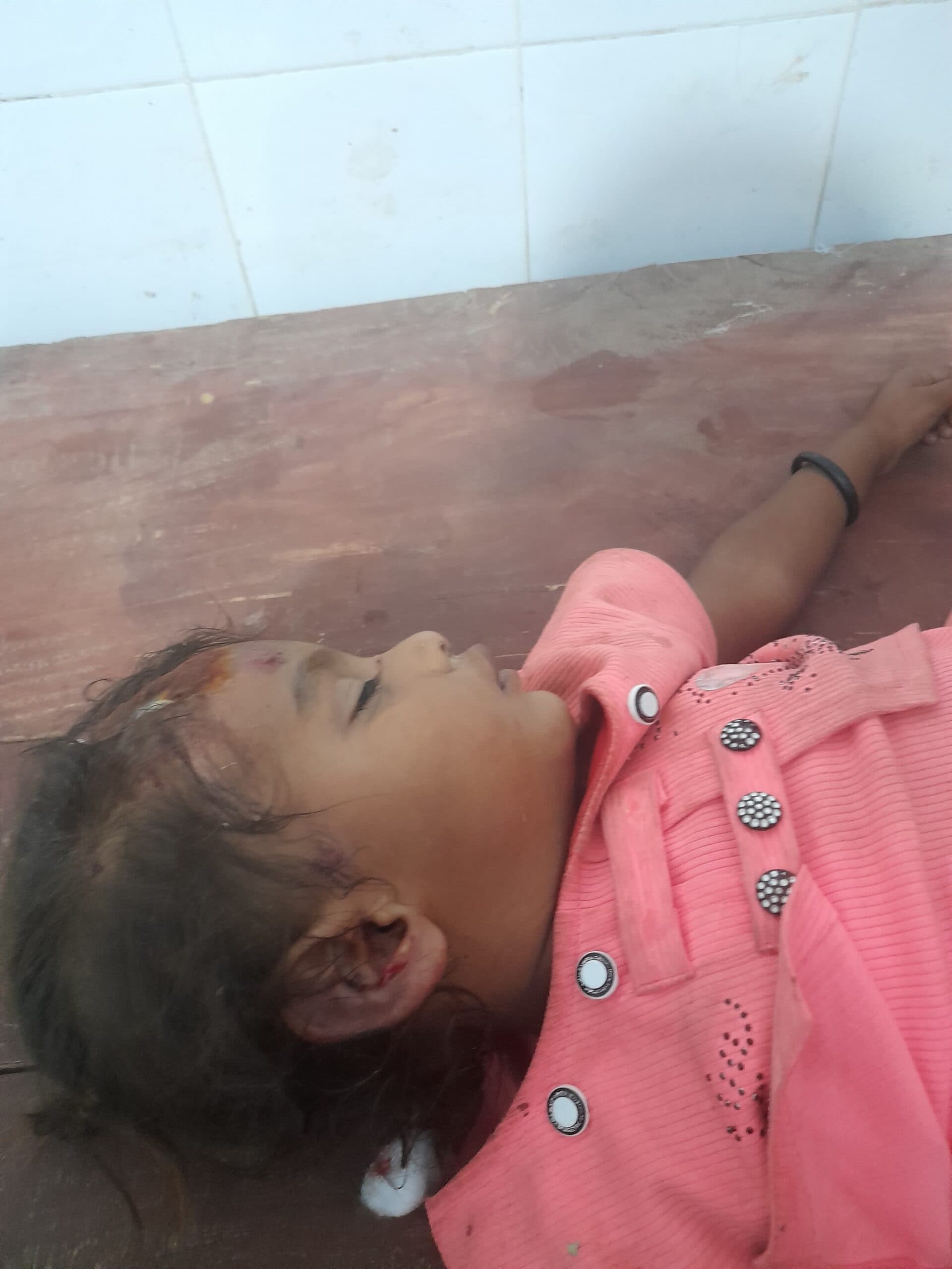 Giridih News :सड़क दुर्घटना में युवक की मौत, बच्ची घायल