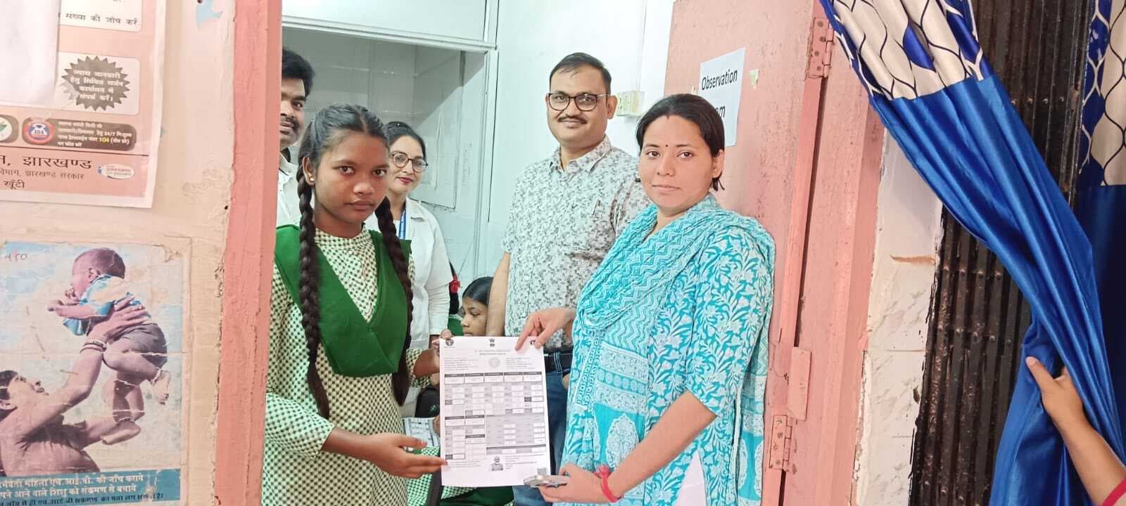 तोरपा में एचपीवी टीकाकरण अभियान शुरू