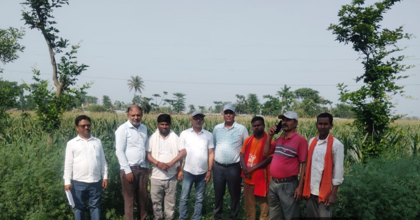 आंधी-बारिश से क्षतिग्रस्त फसलों का कृषि पदाधिकारी ने किया आकलन