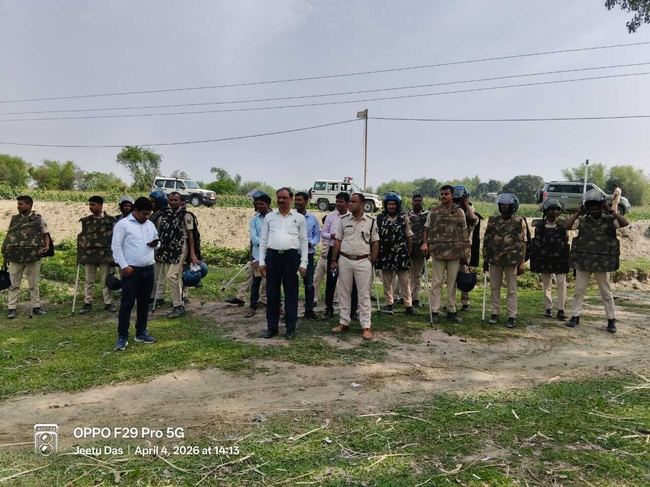 पुलिस पर अतिक्रमणकारियों ने की पत्थरबाजी