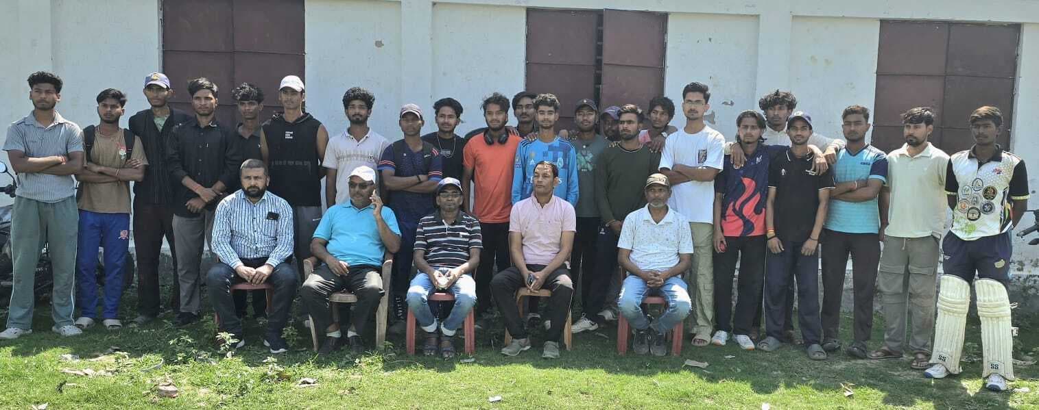 बीसीए रणधीर वर्मा अंडर 19 वन डे ट्रॉफी के लिए जिला की टीम बेगूसराय रवाना