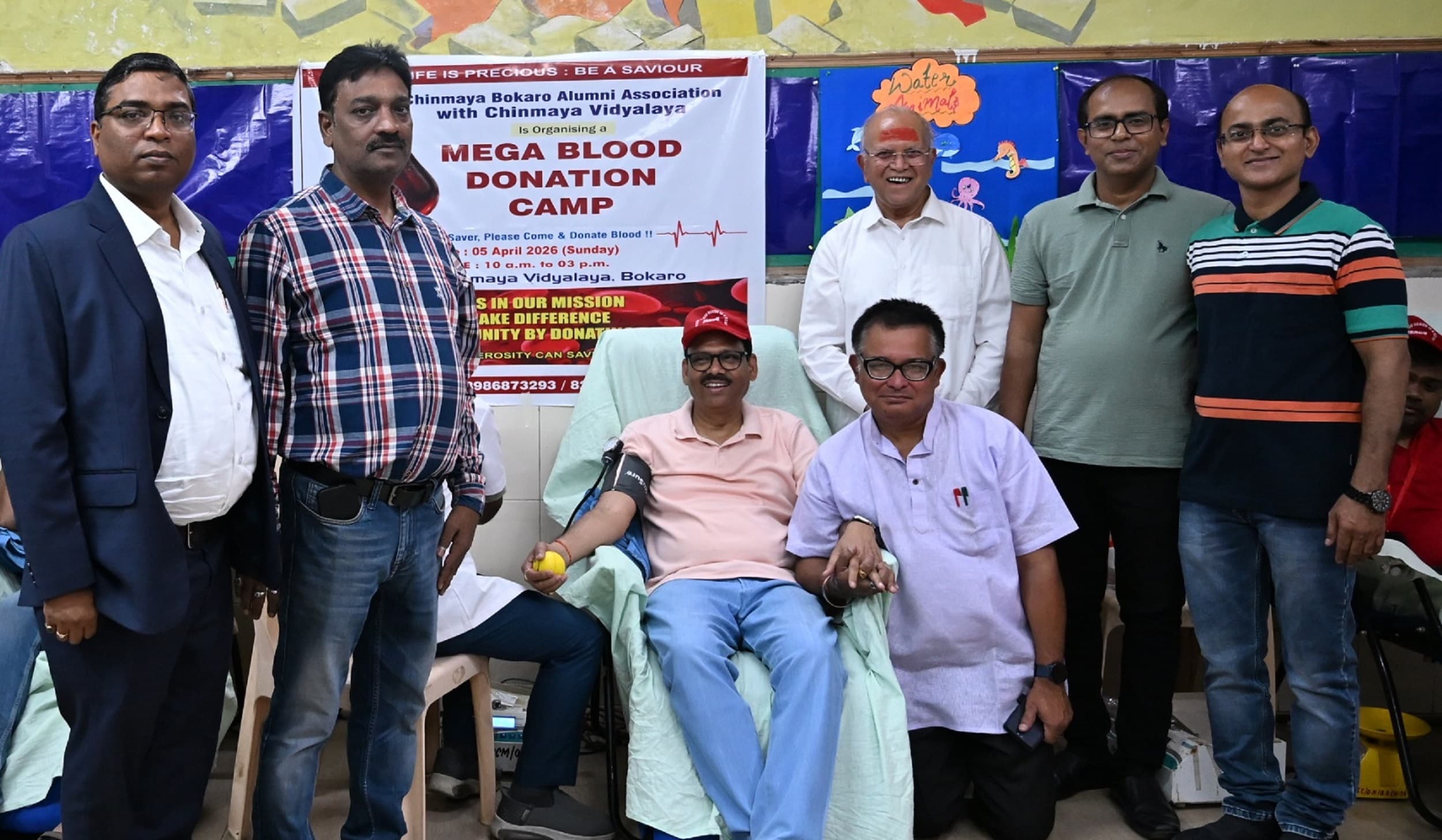 Bokaro News : थैलेसीमिया पीड़ित बच्चों के लिए 60 लोगों ने किया रक्तदान