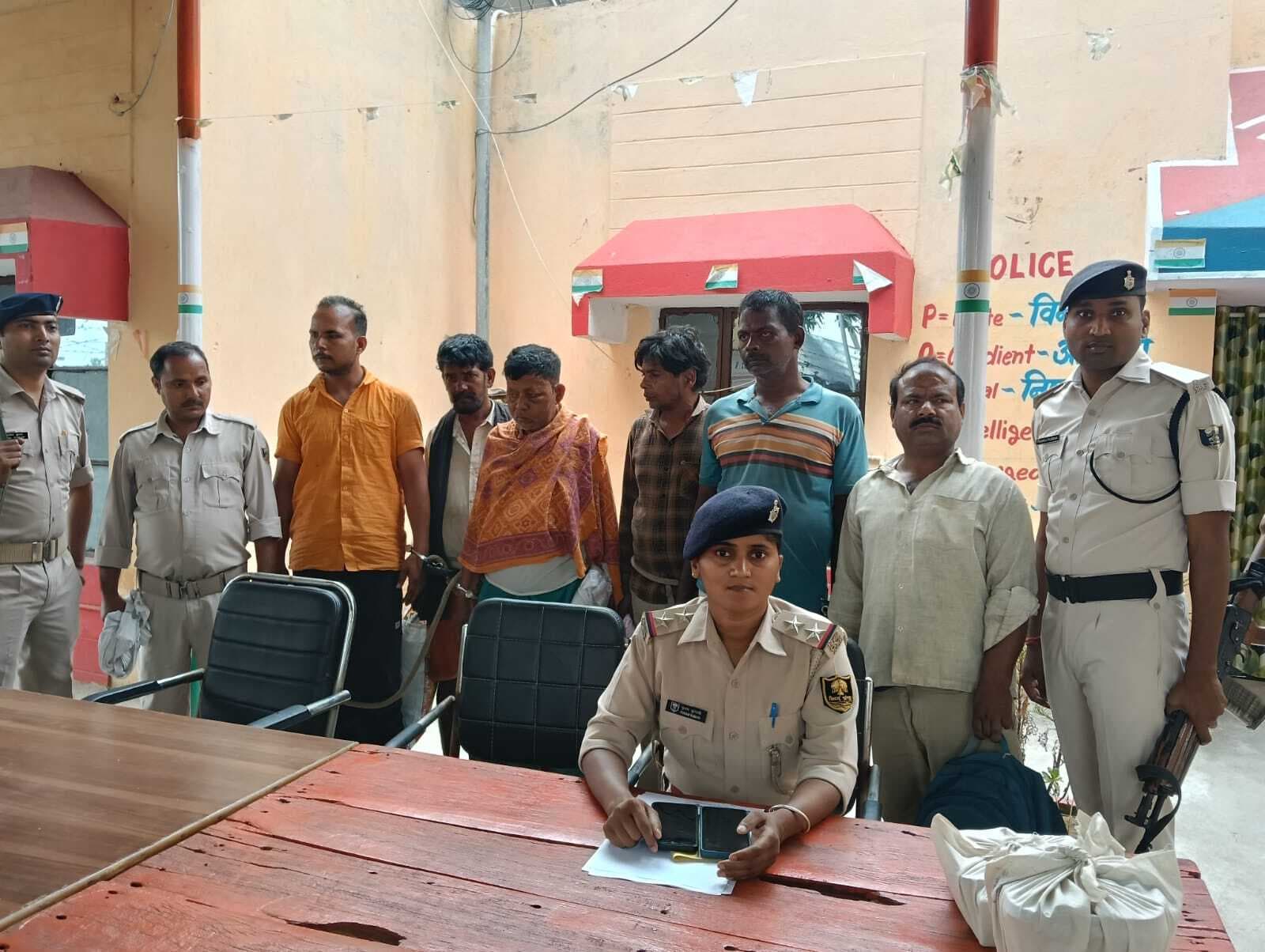 जिगनी महावीर मंदिर चोरीकांड का खुलासा, छह आरोपित गिरफ्तार