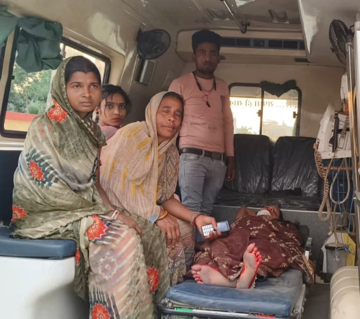 बाइक- स्कॉर्पियो टक्कर में महिला घायल