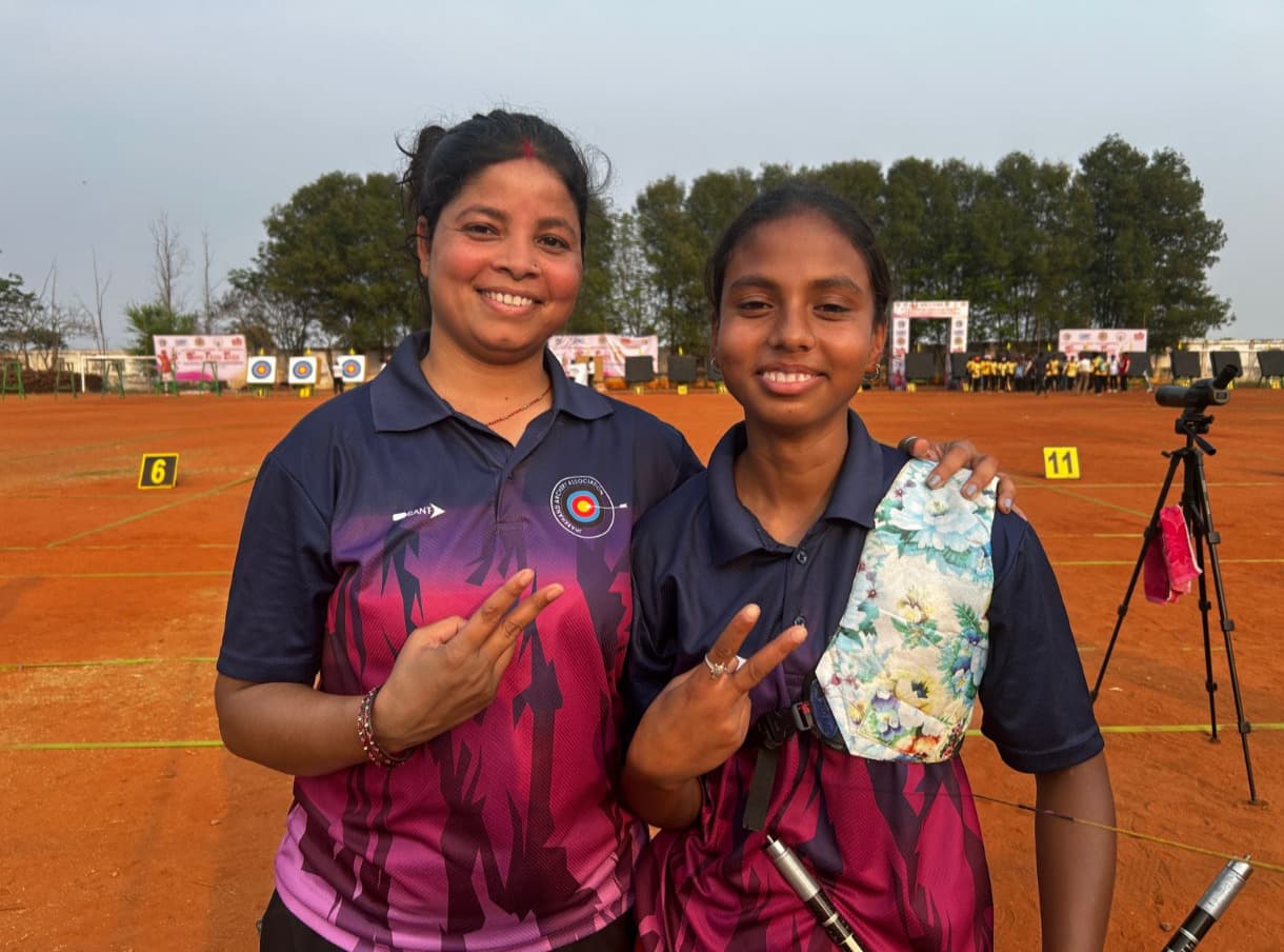 राष्ट्रीय तीरंदाजी प्रतियोगिता में अंशु पटेल ने जीता रजत