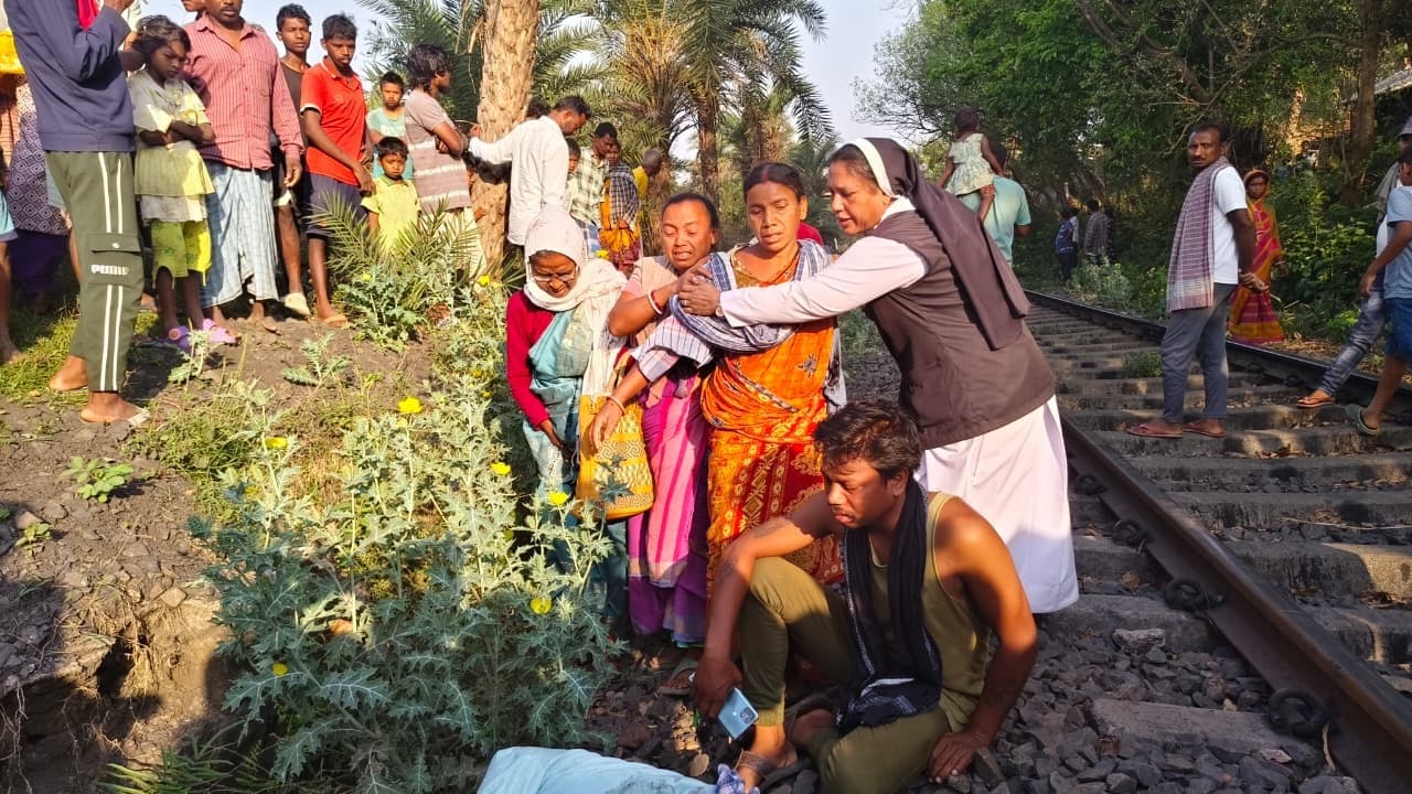 रेल लाइन किनारे मिला चर्च कर्मी का शव, हत्या की आशंका