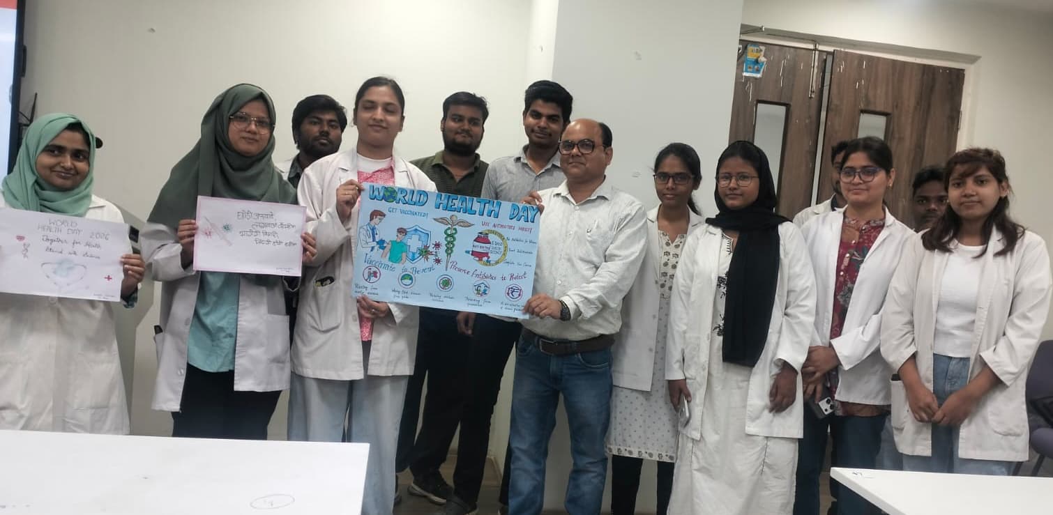 विश्व स्वास्थ्य दिवस पर जीएमसीएच में जन जागरूकता कार्यक्रम आयोजित