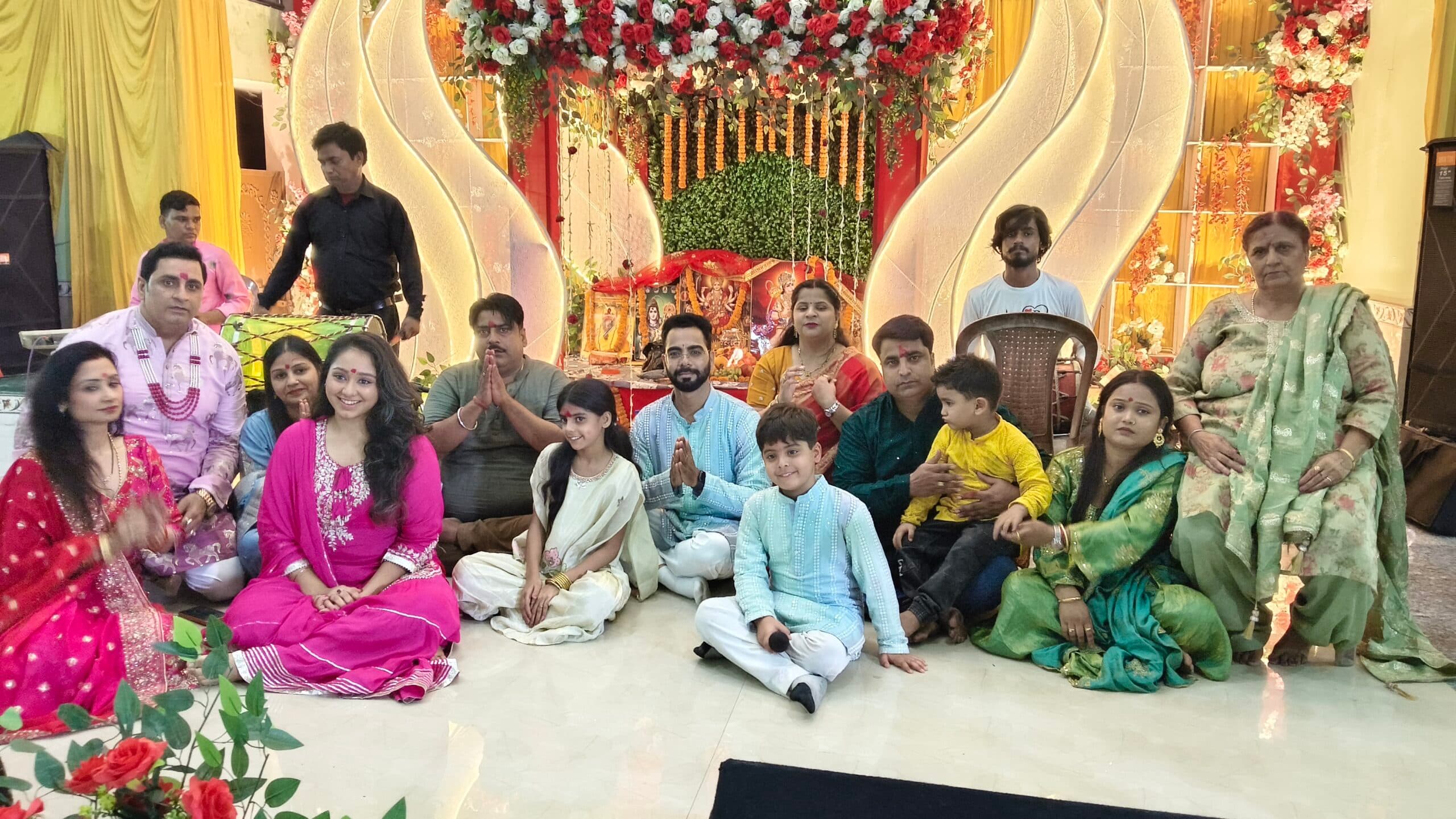 जैन मंदिर विवाह भवन में माता रानी के भव्य जगराते से गूंजा पूरा नगर