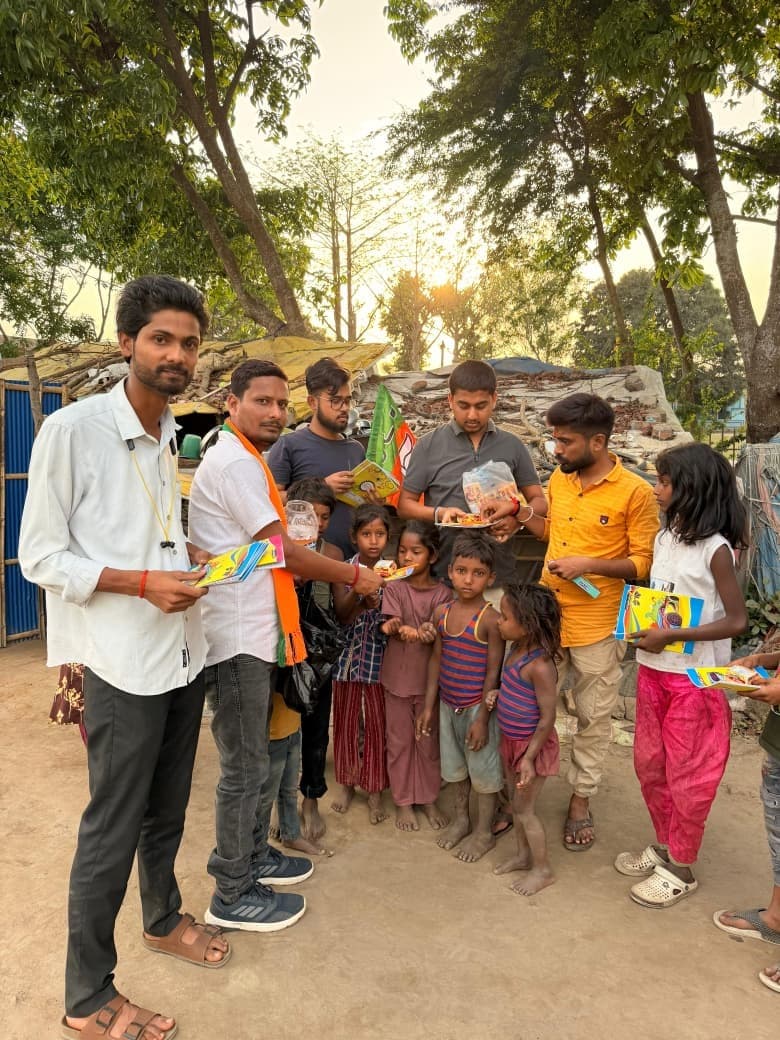 भाजपा स्थापना दिवस पर सेवा और संगठन का लिया संकल्प