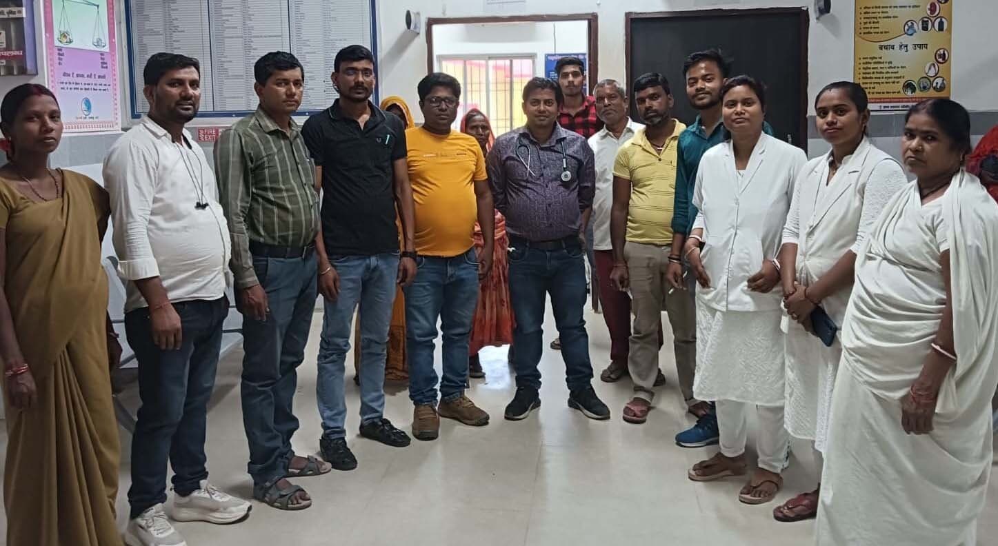 सीएचसी में विश्व स्वास्थ्य दिवस पर जागरूकता कार्यक्रम