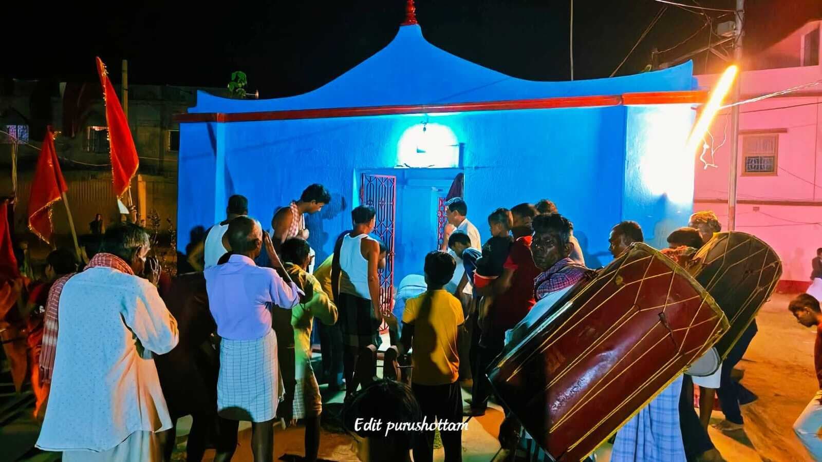 संकीर्तन से माहौल हुआ भक्तिमय