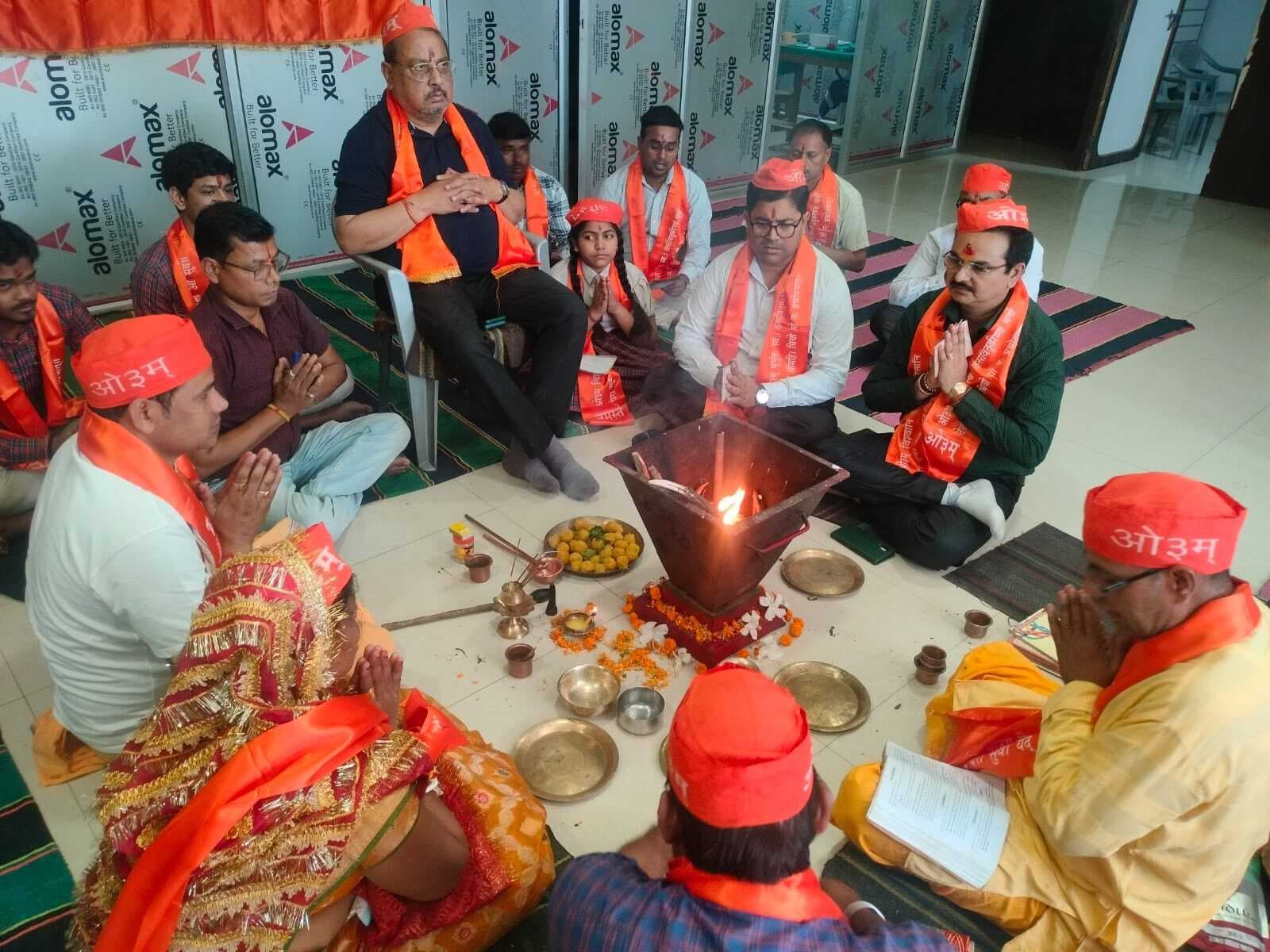 हवन-पूजन के साथ सारठ में डीएवी पब्लिक स्कूल का शुभारंभ