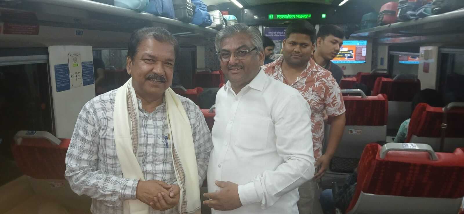 भाजपा के पूर्व प्रदेश अध्यक्ष का स्वागत