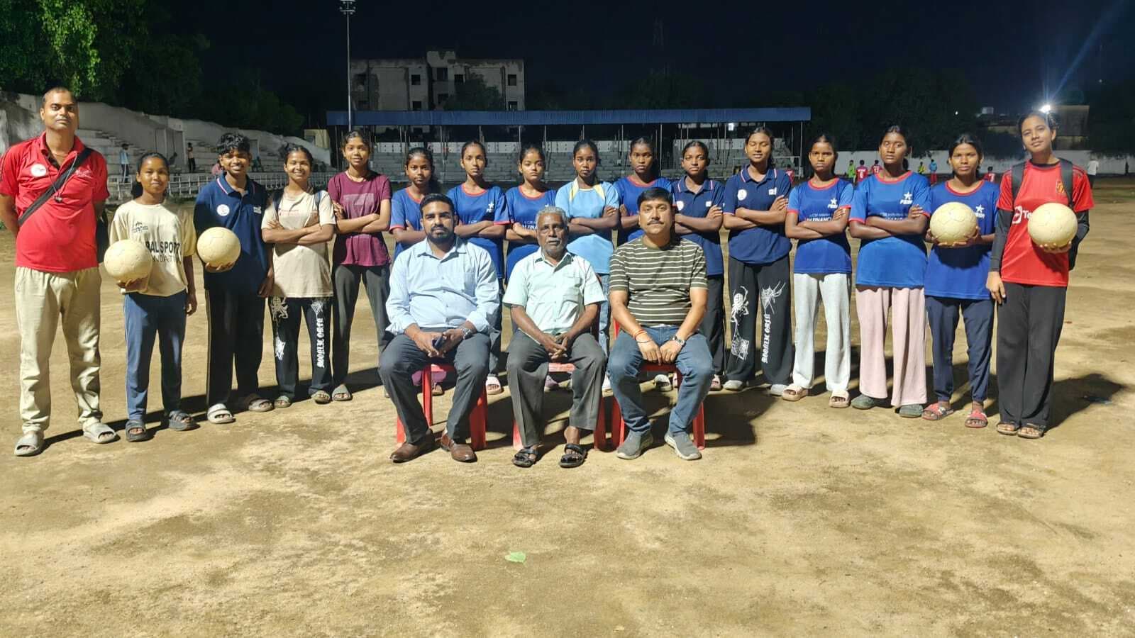 महिला फुटबॉल टीम के 18 खिलाड़ी चयनित, लखीसराय के लिए आज होगी रवाना