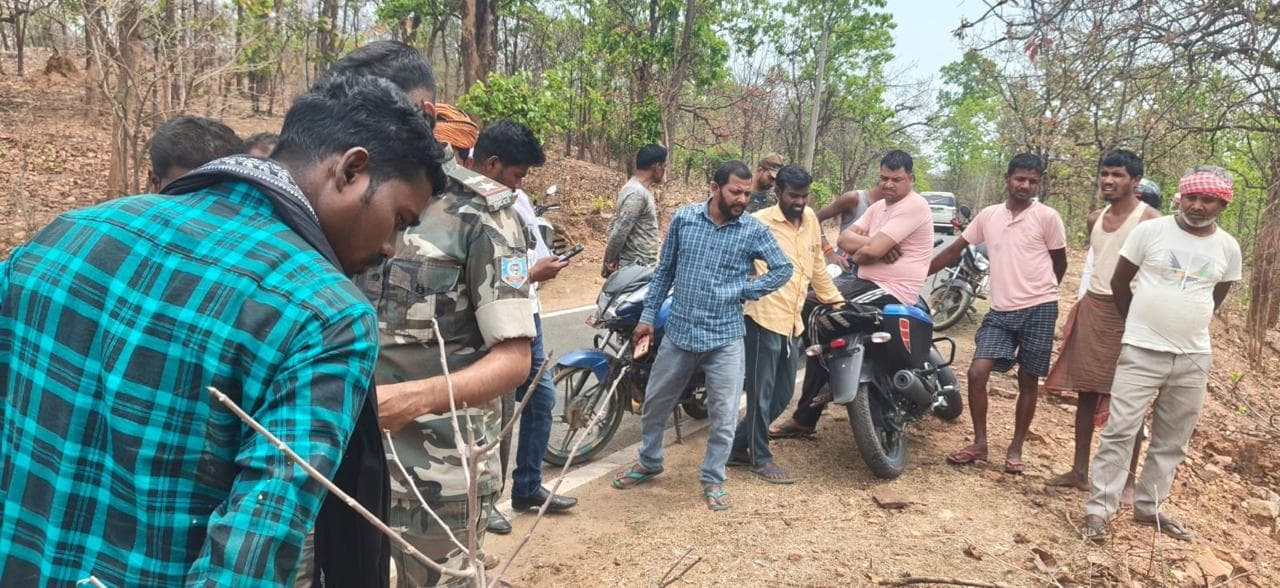 Gridih News : तिसरी : लेढ़वा पहाड़ी के जंगल में महिला की हत्या कर शव को जलाया