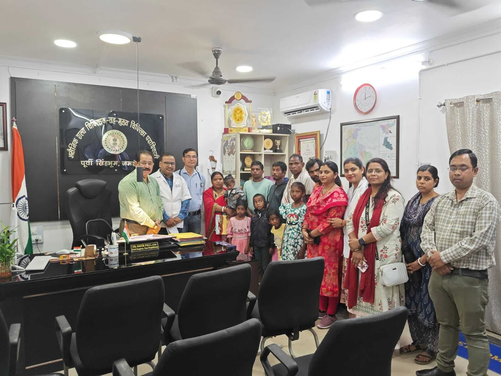 जन्मजात हृदय रोग से जंग जीत कर लौटे 5 मासूम, मिला नया जीवन