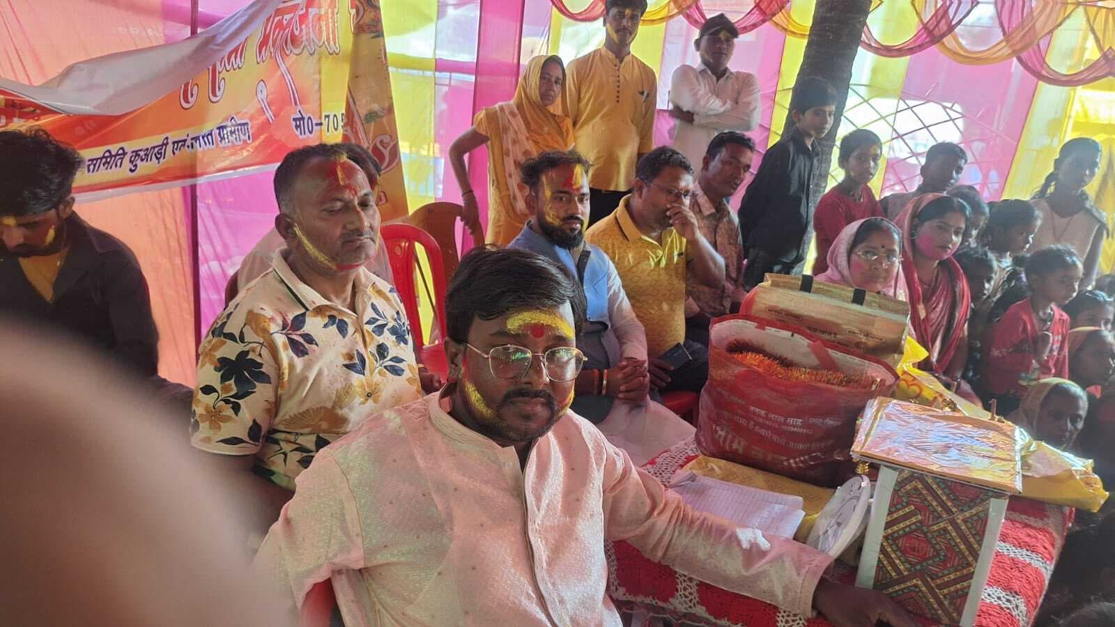 अष्ट्याम संकीर्तन का हुआ समापन