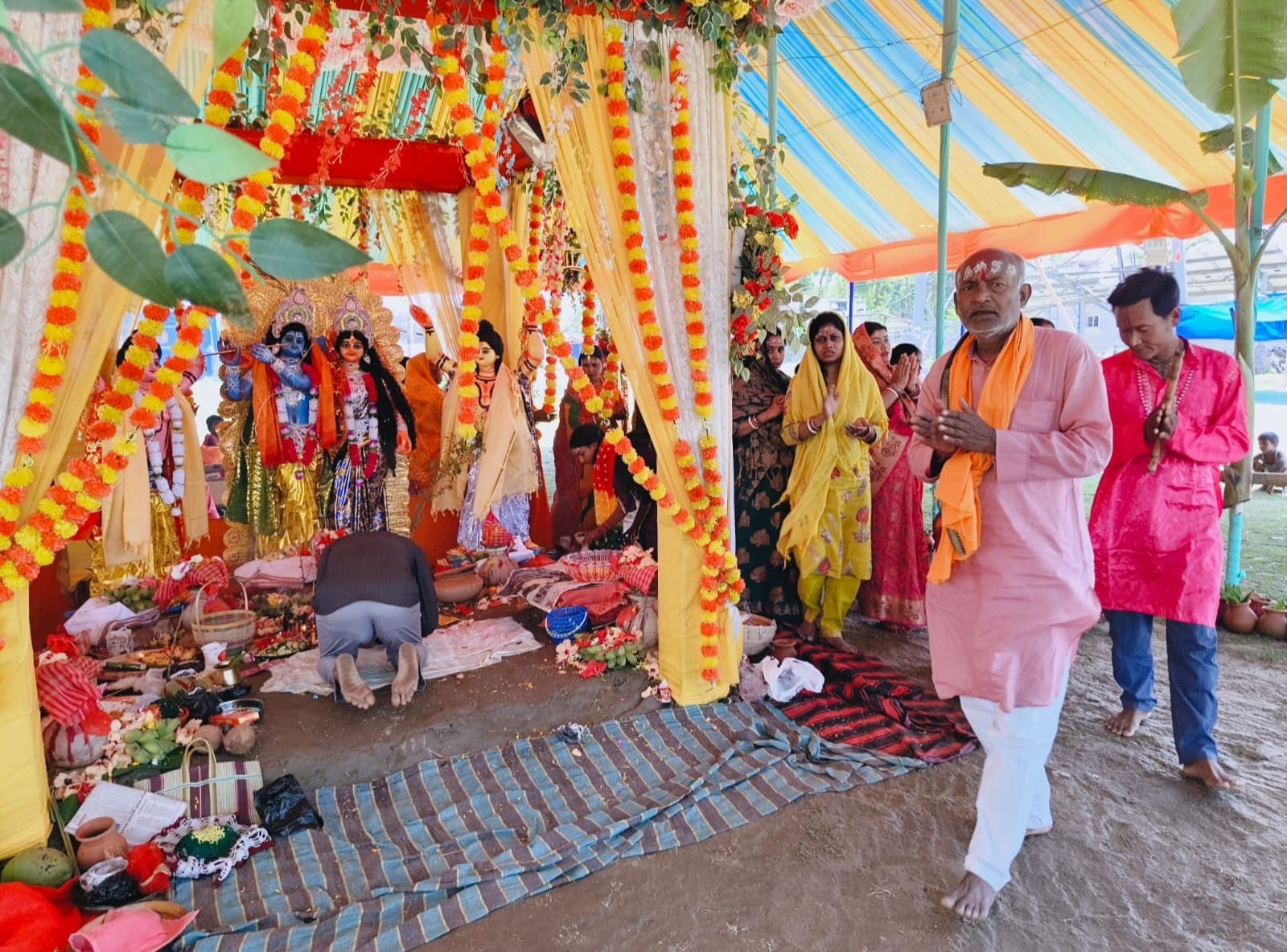 बारसोई के रघुनाथपुर में 24 प्रहर हरिनाम संकीर्तन का भव्य आयोजन