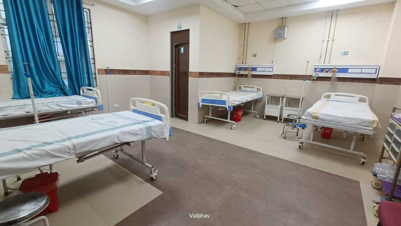 हीट वेव से निपटने के लिए आइसोलेशन वार्ड किया गया तैयार