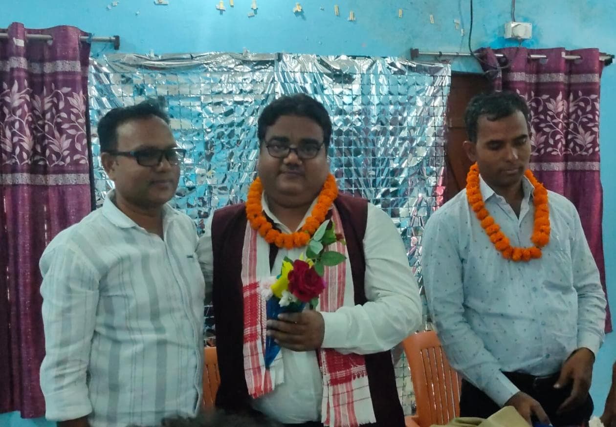 एलएनएमएस कॉलेज वीरपुर में डॉ सुधांशु एवं शशिकांत का हुआ स्वागत