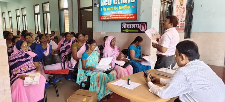 एम-आशा एप्प पर सर्वे प्रविष्ट करने का दिया गया निर्देश