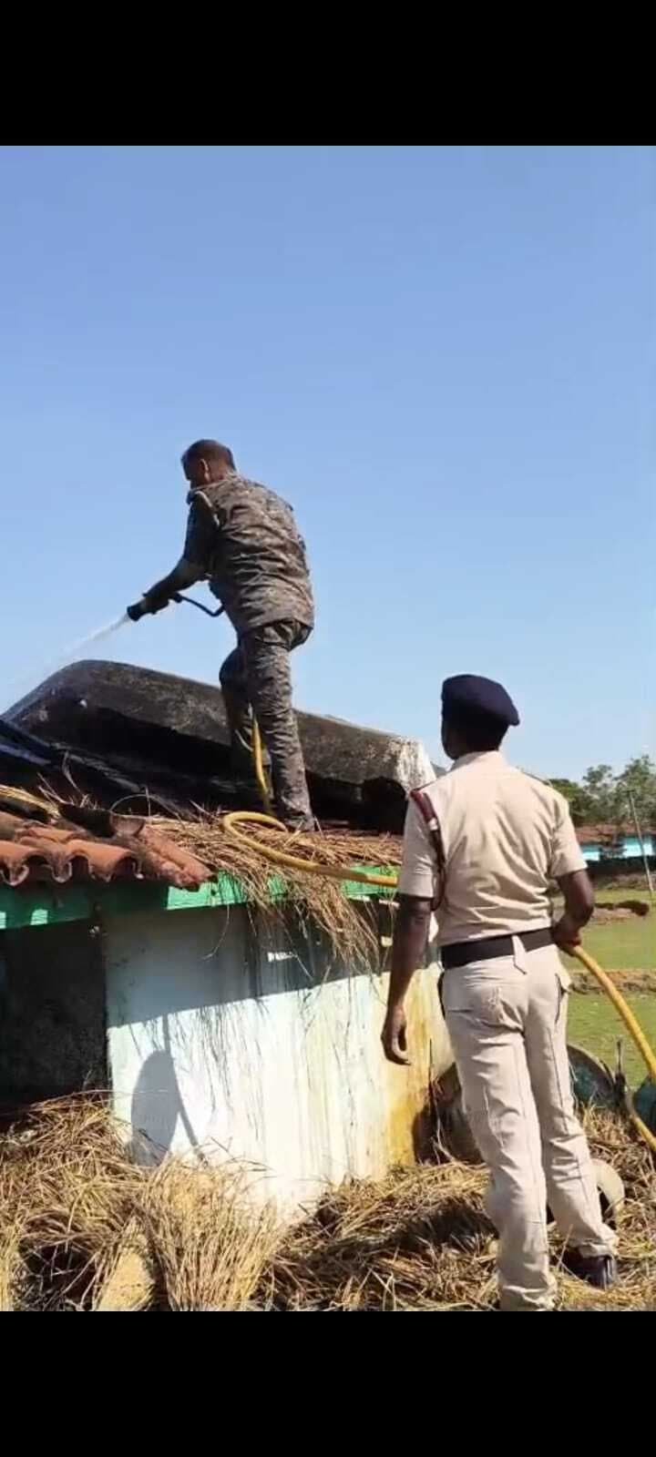 घर में लगी आग, लाखों का सामान जलकर राख