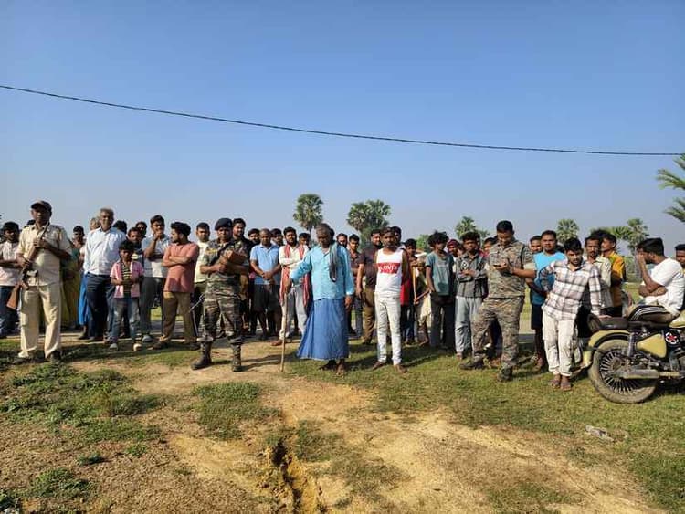 सिरसा गांव के पास मिला युवक शव, परिजनों ने लगाया हत्या का आरोप