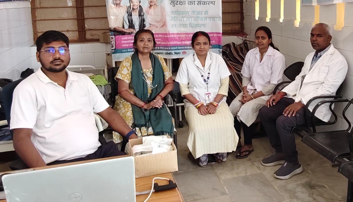 सूर्यगढ़ा प्रखंड के चार अतिरिक्त प्राथमिक स्वास्थ्य केंद्र में एचपीवी टीकाकरण की सुविधा