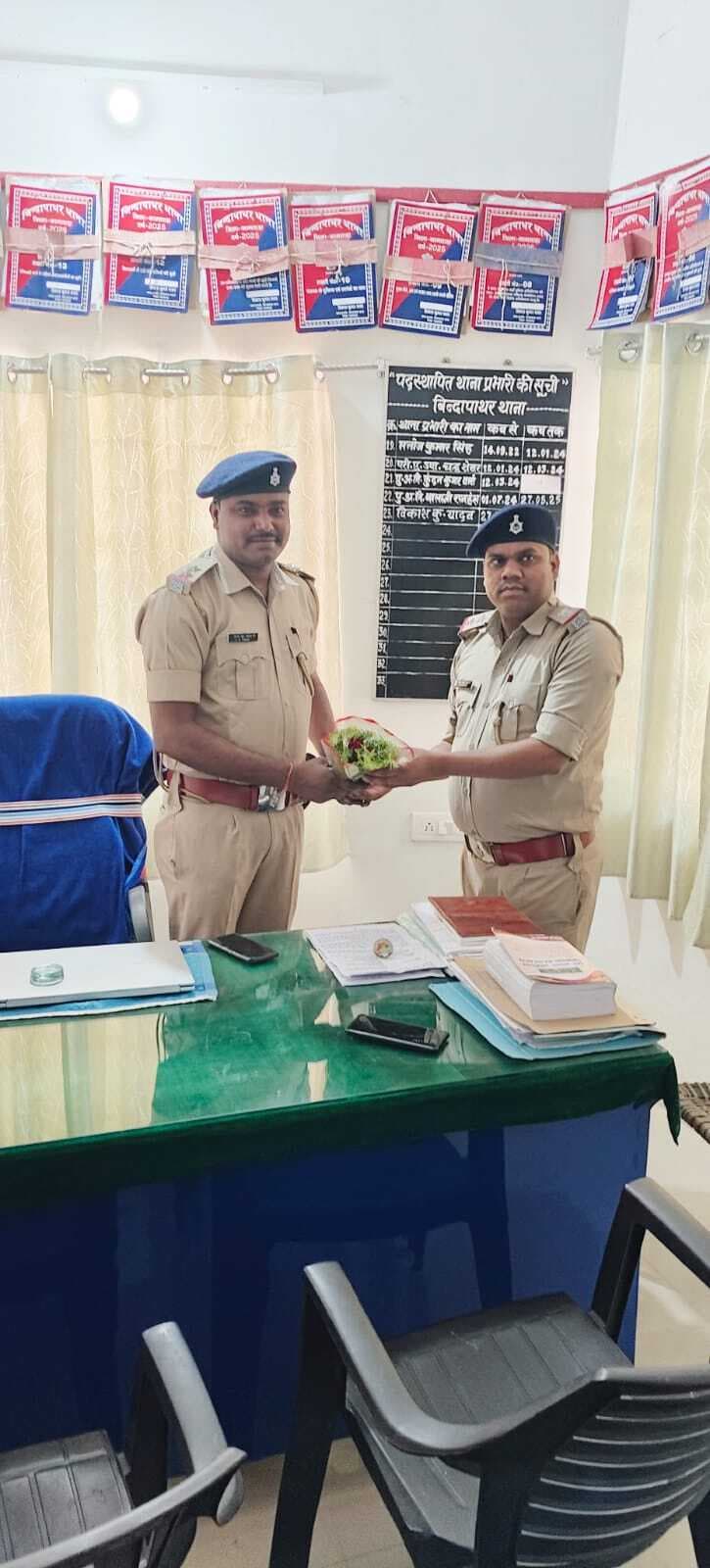 जिले में अपराध नियंत्रण के लिए पांच थाना प्रभारी हुए इधर-उधर