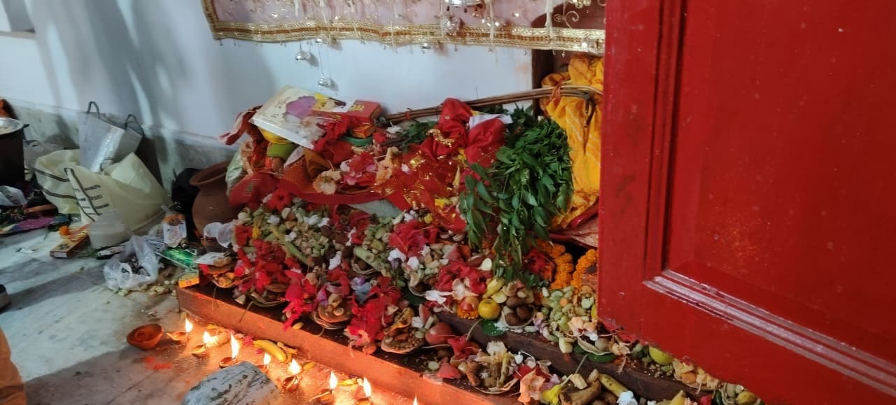 धूमधाम से हुई श्रीश्री 108 मां शीतला की वार्षिक पूजा