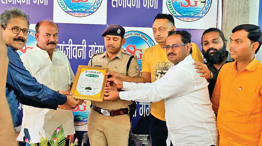 Bhagalpur news बारिश के जल को संरक्षित करेगी संस्था संजीवनी गंगा