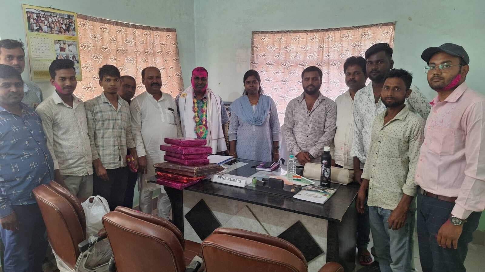 स्थानांतरित बीसी को दी विदाई