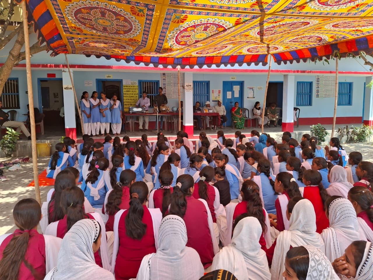 एसभीके बालिका पल्स टू उच्च विद्यालय में युथ एवं इको क्लब की बैठक