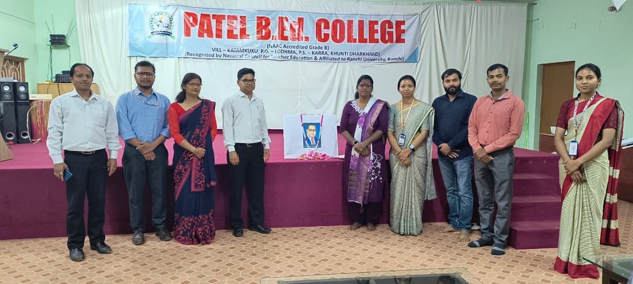 बीएड कॉलेज में मनी डॉ आंबेडकर की जयंती