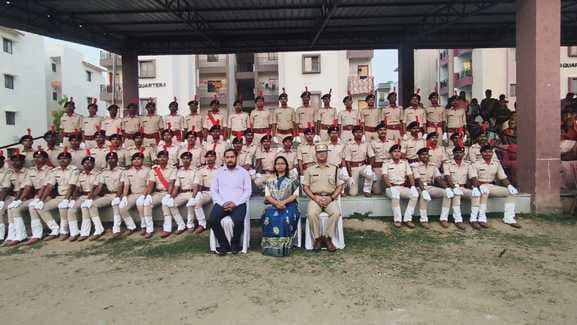 189 नवप्रशिक्षित चौकीदारों का दीक्षांत परेड समारोह सम्पन्न