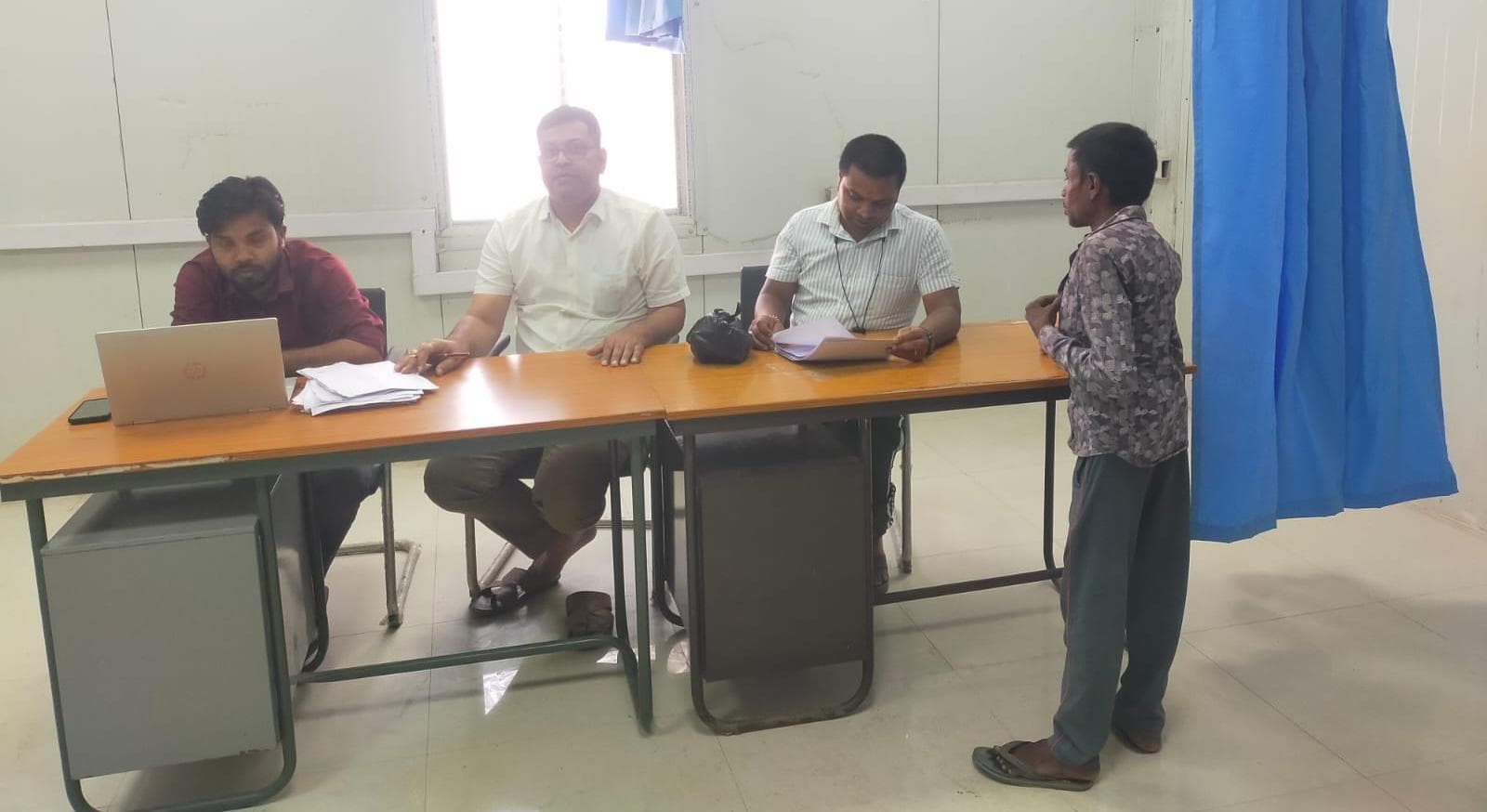 दिव्यांग मानक जांच शिविर में 50 लाभुकों की हुई जांच