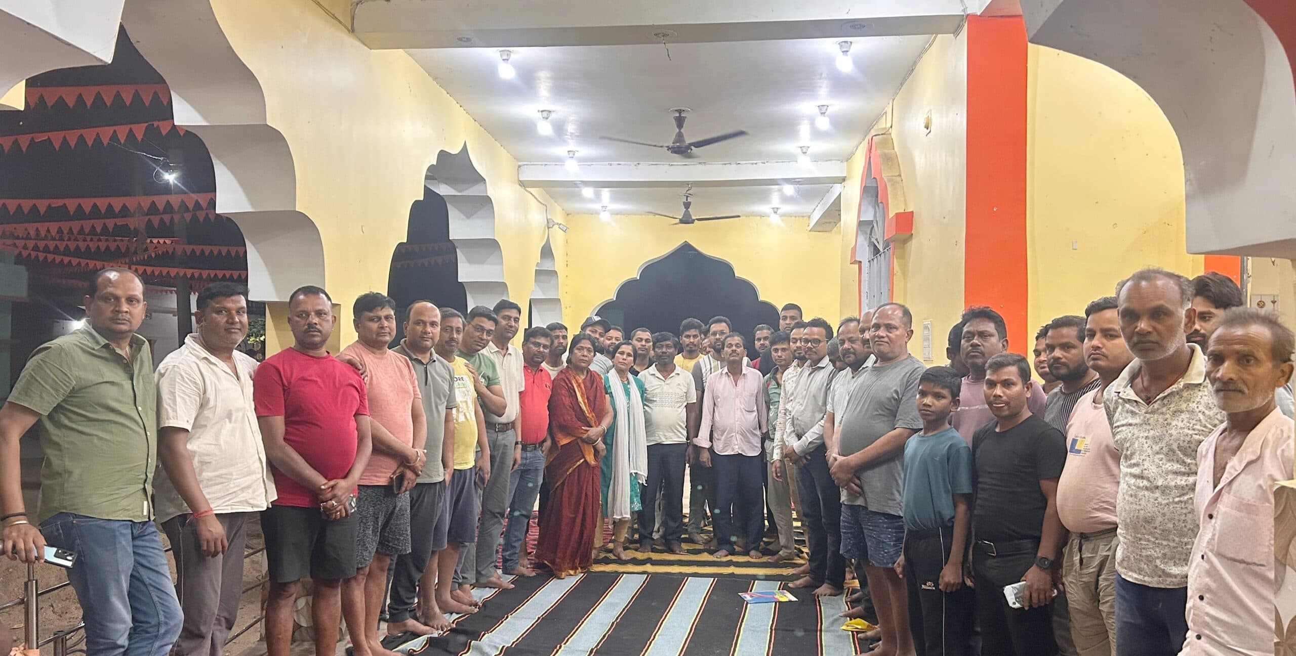 मॉडल कॉलेज का निर्माण थाना के समीप कराने की लोगों ने रखी मांग