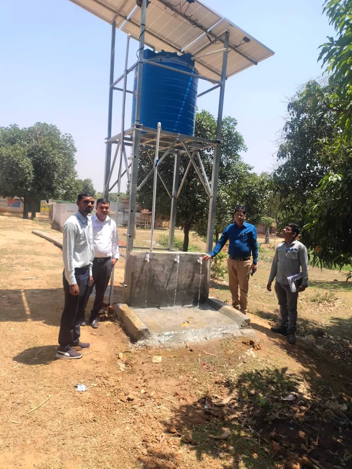 नावाडीह पंचायत में खराब चापानलों की सूची तैयार