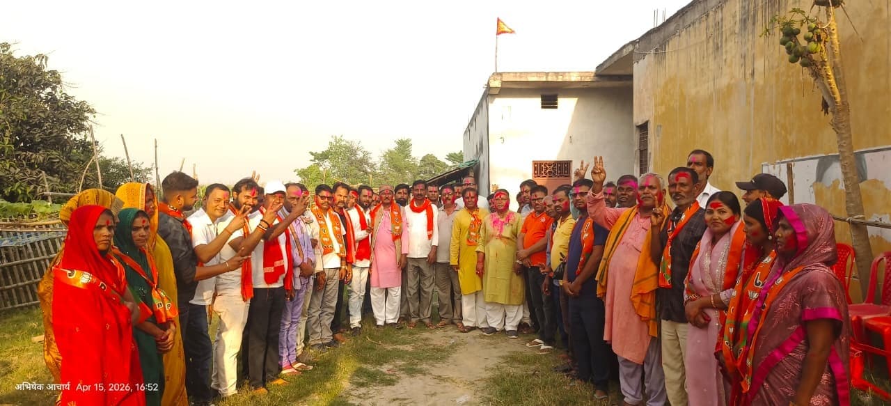 सम्राट चौधरी को मुख्यमंत्री बनाये जाने पर कार्यकर्ताओं ने जतायी खुशी