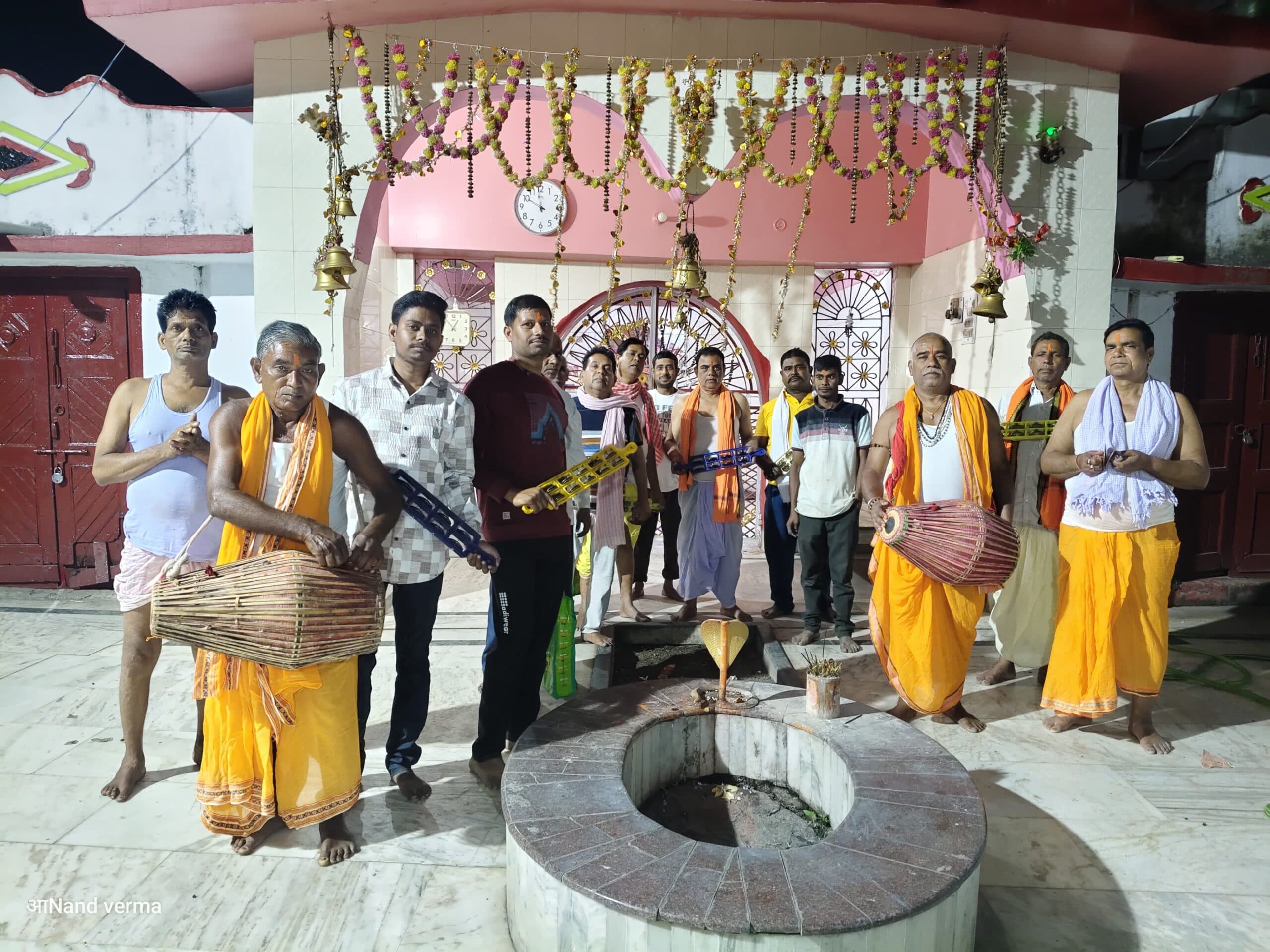 सारवां: मास व्यापी हरिनाम कीर्तन से गुंजायमान हुआ मंदिर